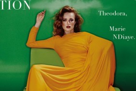 Harper’s Bazaar France April 2025 : Rianne van Rompaey by Carlijn Jacobs