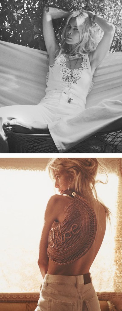 Chloé ‘High Summer’ 2025 : Claudia Schiffer by David Sims