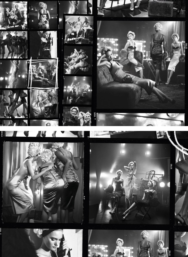 Dolce & Gabbana S/S 2025 : Sora Choi, Rosalieke Fuchs, Sacha Quenby & Bibi Breslin by Steven Meisel