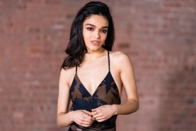 Rachel Zegler attends the Michael Kors Fashion Show during New York Fashion Week: The Shows at the Terminal Warehouse on February 11, 2025 in New York City.