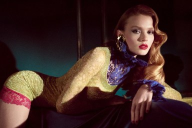 Saint Laurent S/S 2025 : Ella McCutcheon, Anok Yai, Penelope Ternes & Justino Gonzalez by Glen Luchford