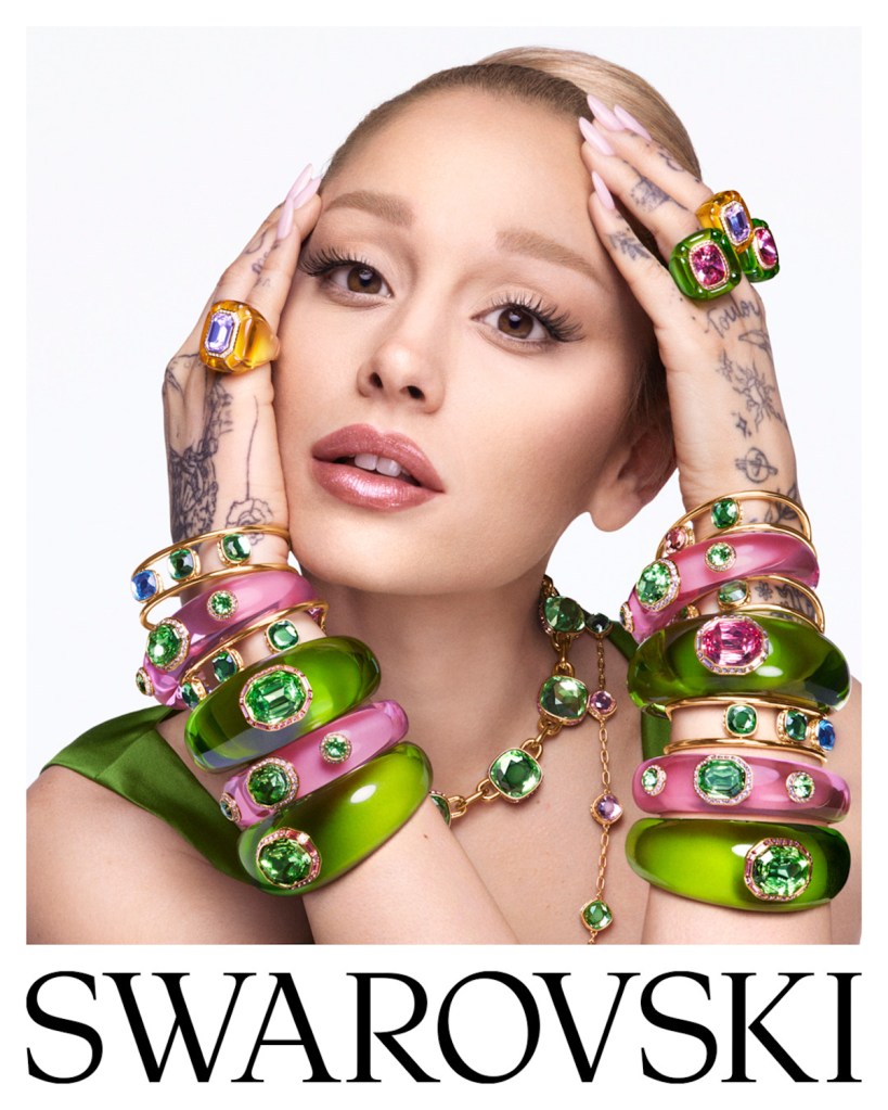 Swarovski S/S 2025 : Ariana Grande by Mert Alas & Marcus Piggott