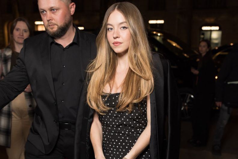 Sydney Sweeney Miu Miu dinner party