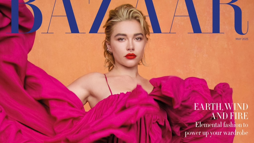 UK Harper’s Bazaar May 2025 : Florence Pugh by Erik Madigan Heck
