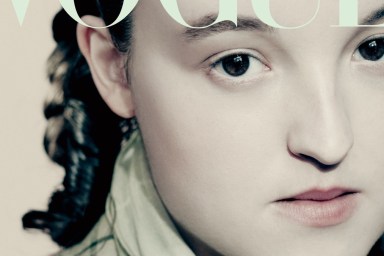 UK Vogue April 2025 : Bella Ramsey by Paolo Roversi