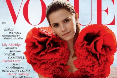 UK Vogue December 2019 : Emma Watson by Alasdair McLellan
