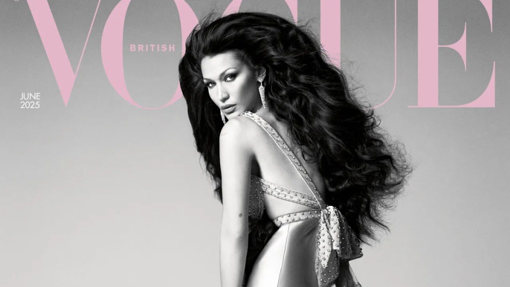 UK Vogue June 2025 : Bella Hadid by Steven Meisel