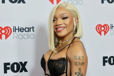 GloRilla attends the 2025 iHeartRadio Music Awards at Dolby Theatre on March 17, 2025 in Hollywood, California.