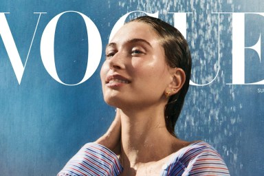 US Vogue Summer 2025 : Hailey Bieber by Mikael Jansson