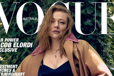 Vogue Australia April 2025 : Sarah Snook by Jesse Lizotte