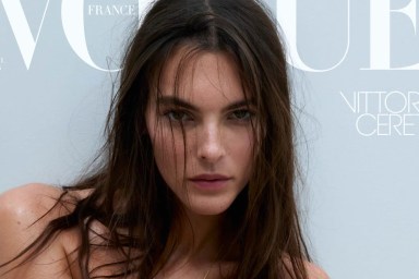 Vogue France April 2025 : Vittoria Ceretti by Carin Backoff