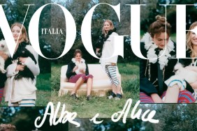 Vogue Italia April 2025 : Alice Rohrwacher & Alba Rohrwacher by Bea De Giacomo