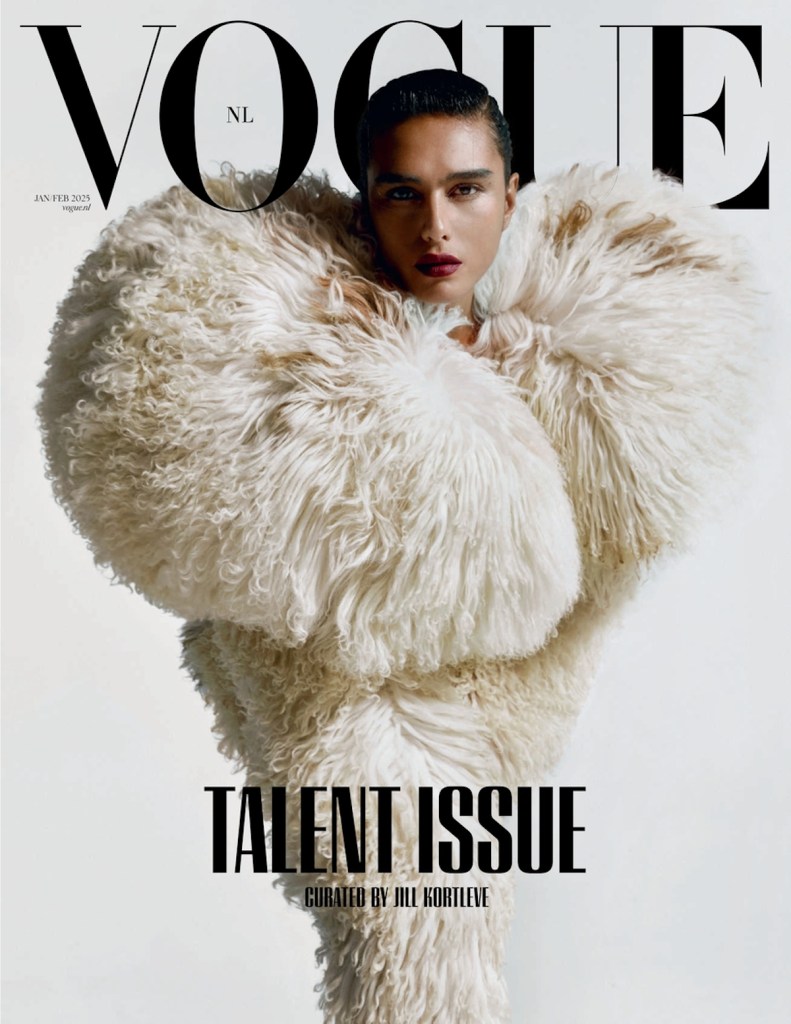 Vogue Netherlands January/February 2025 : Jill Kortleve by Walter Pierre 