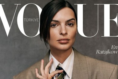 Vogue Turkey April 2025 : Emily Ratajowski by Cass Bird