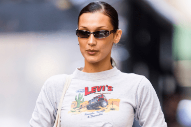 Bella Hadid photos Beverly Hills Balenciaga Chanel