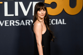 Dakota Johnson attends the SNL50: The Anniversary Special at 30 Rockefeller Center on February 16, 2025 in New York City.